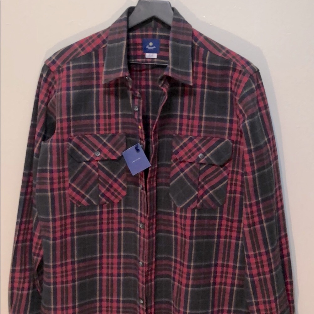 Men’s Giannetto flannel button up